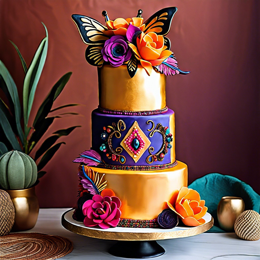 15 Boho Cake Ideas for Your Next Stylish Event – Cakes That Make