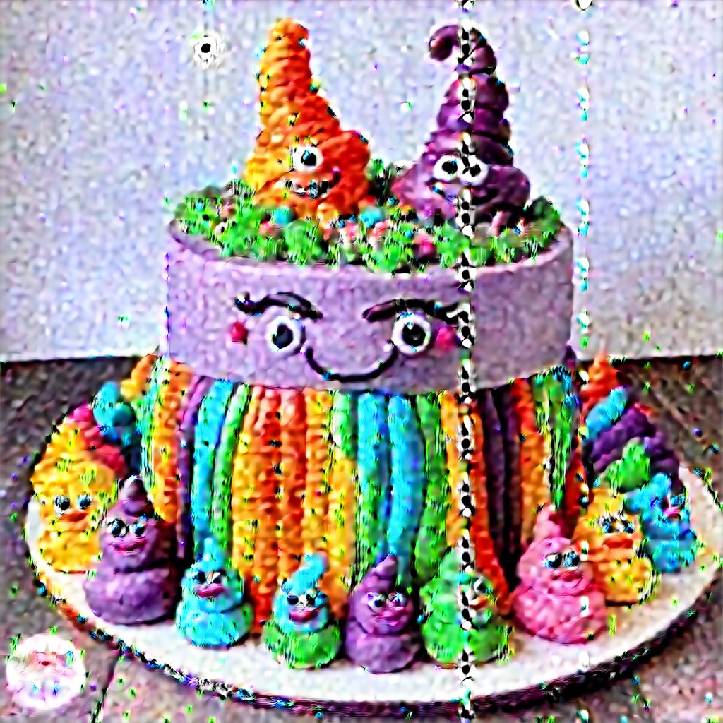 15 Trolls Cake Ideas for Magical Birthday Celebrations - Cakes That Make