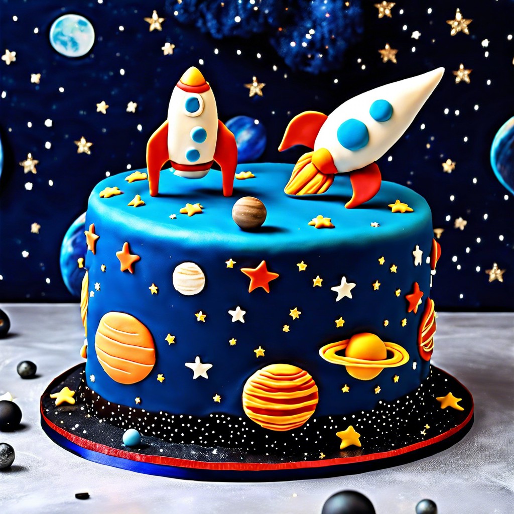 15 Space Cake Ideas for Stellar Celebrations - Cakes That Make