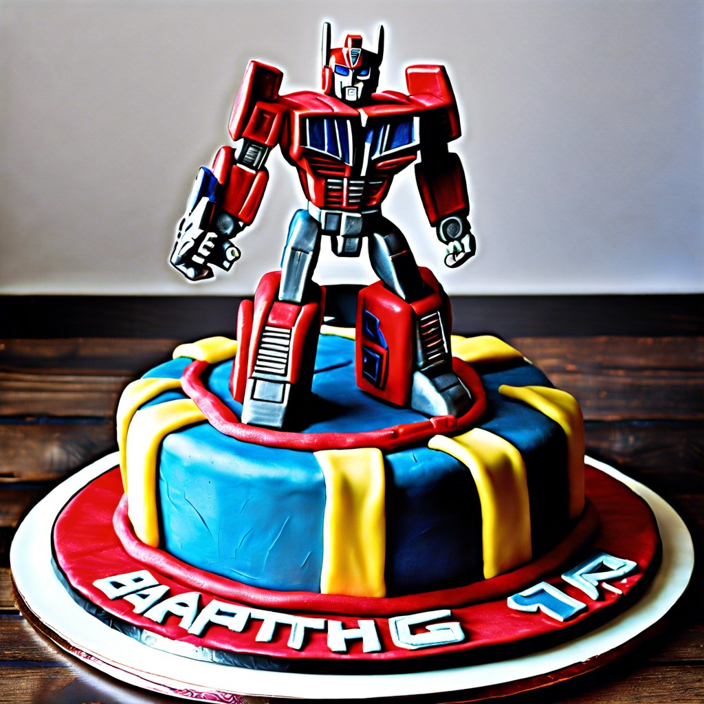 15 Transformers Cake Ideas for Your Next Themed Party - Cakes That Make