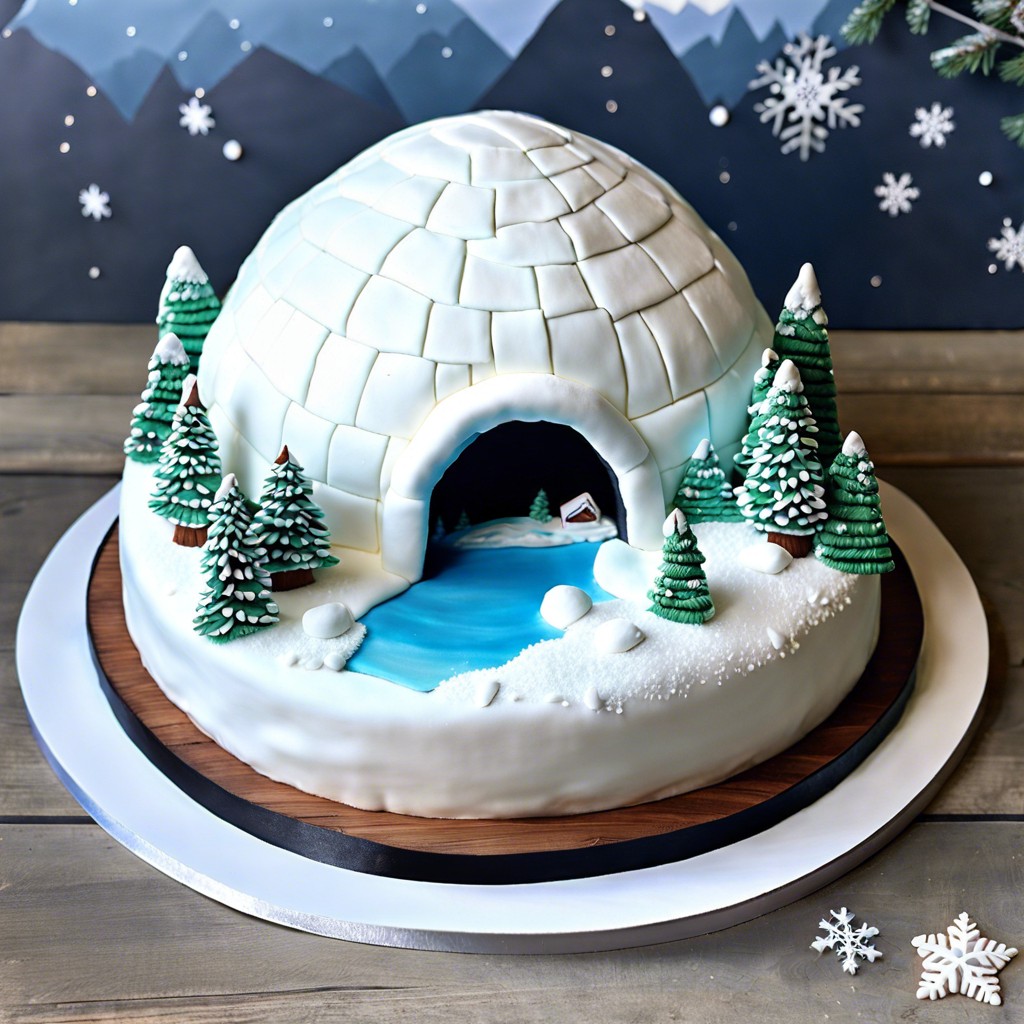 Effortless Igloo Cake Recipe for Cozy Winter Vibes - Cakes That Make